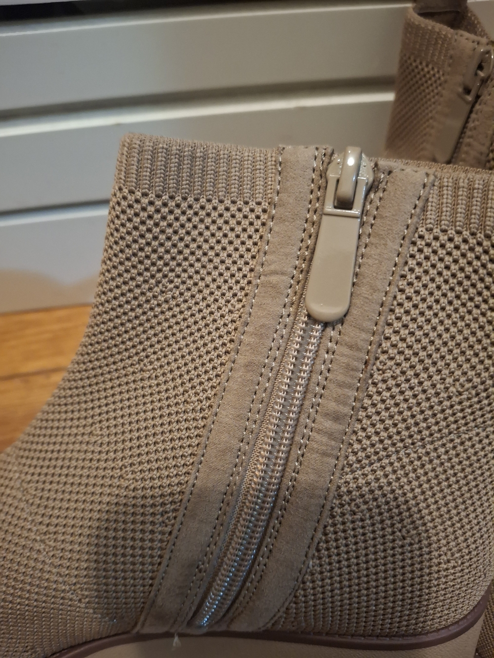 Style & Co. Knit Chukka Boots in Taupe - Picture 4 of 6